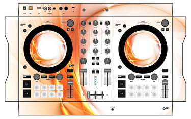 Native Instruments S2 MK3 Skin Orange Swirl